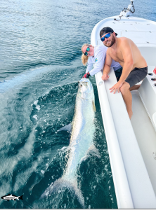 Tarpon fishing in New Smyrna Beach